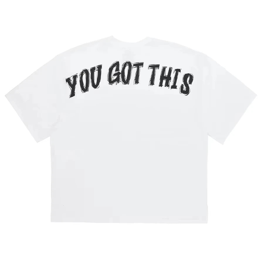 Muscle Fit Longline T-Shirt 'You Got This'